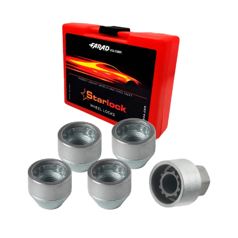 Radschloss Satz für BYD Atto 3 / Dolphin 2021-2026 Felgenschloss Silber M12X1.5