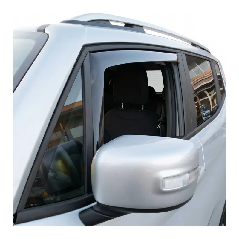 Windabweiser Regenabweiser für Land Rover Freelander 2 2006-2014 Dunkel Acryl 2x