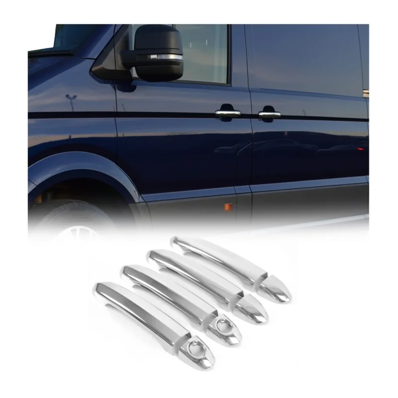 Chrom Türgriff Blende für VW Crafter 2017-2026 4-Tür Edelstahl 8tlg