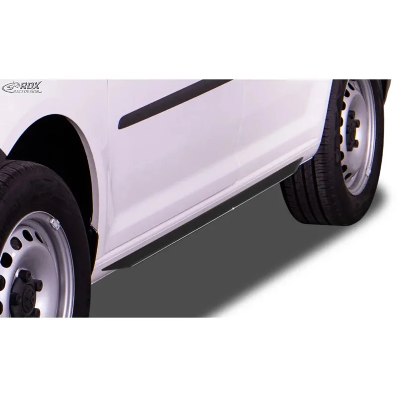 RDX Seitenschweller für VW Caddy 2K 2004-2020 Slim ABS Schwarz 2er-Set TÜV