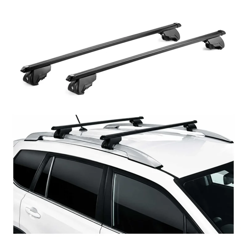 Dachträger für VW T-Cross 2019-2026 Stahl Schwarz Dachgepäckträger