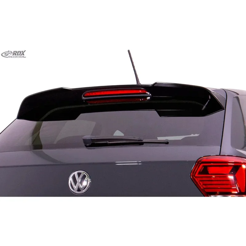 RDX Dachspoiler für VW Polo VI 2017- exkl. GTI & R-Line Polyurethan TÜV
