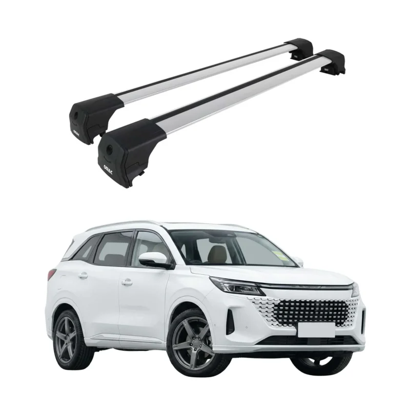 Dachträger Grundtäger für DFSK E5 2023-2026 75kg Aluminium Silber 2 tlg