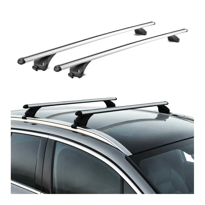 Quick Dachträger für Mercedes Classe C S205 2014-2021 Aluminium Silber 2x