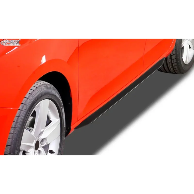 RDX Seitenschweller 'Slim' für VW Polo 6N 1994-1999 ABS Schwarz 2er-Set TÜV