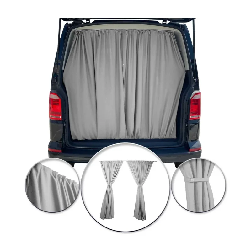 Autogardinen Heckklappe Maß Gardinen Camping Sonnenschutz Grau 130x180