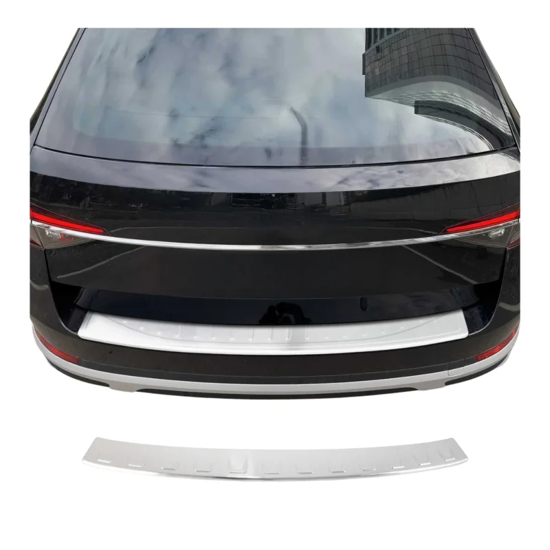 Ladekantenschutz Stoßstange für Skoda Superb III Kombi 2015-2024 Chrom gebürstet