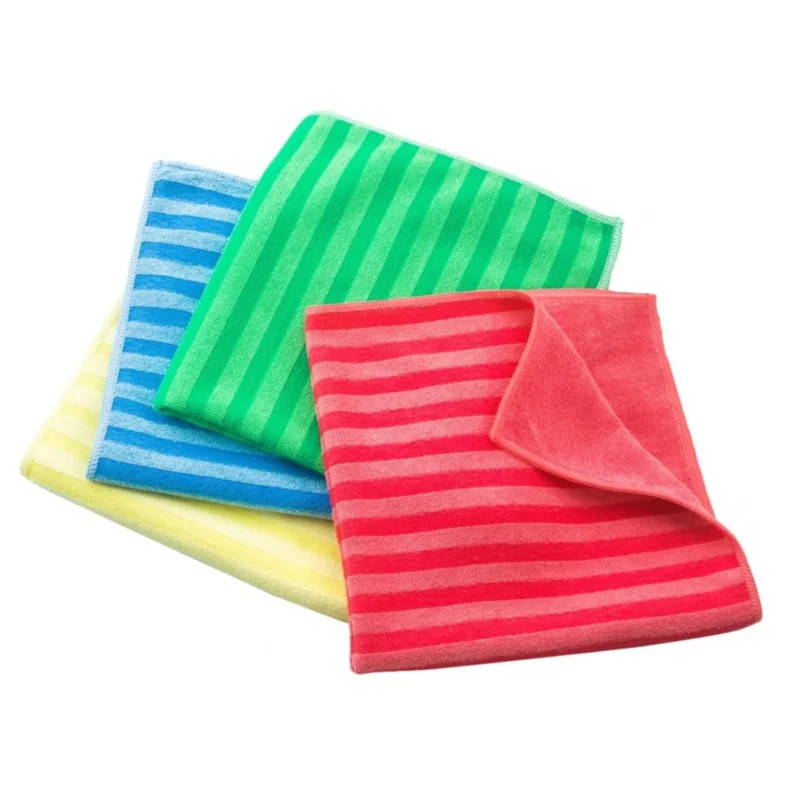 MEGA Clean Professional Mikrofaser Borstentuch, 40 x 40 cm 1 Stück, Rosa