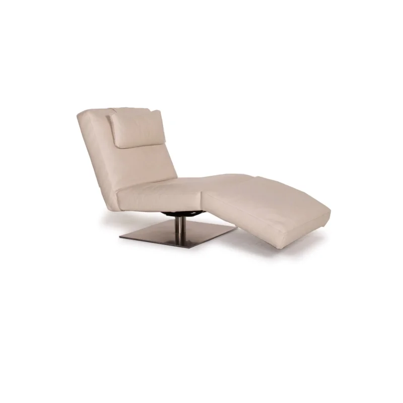 Natuzzi Leder Liege Creme #14884