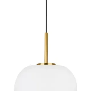 B-Ware Nova Luce Pendelleuchte Hängeleuchte Lato E27 Led Gold Glas Metall Dimmbar 30 Cm - 5212017421135