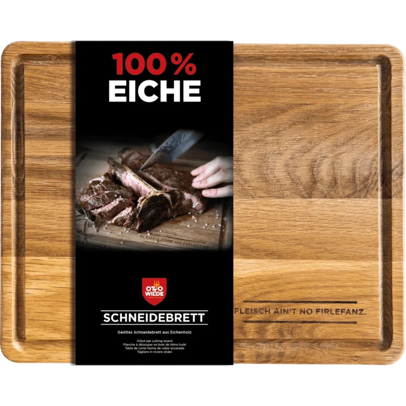 Otto Wilde Schneidebrett, Eiche - Grillstar.deOtto Wilde Schneidebrett, EicheOtto WildeGrillstar.de1030014260630450033