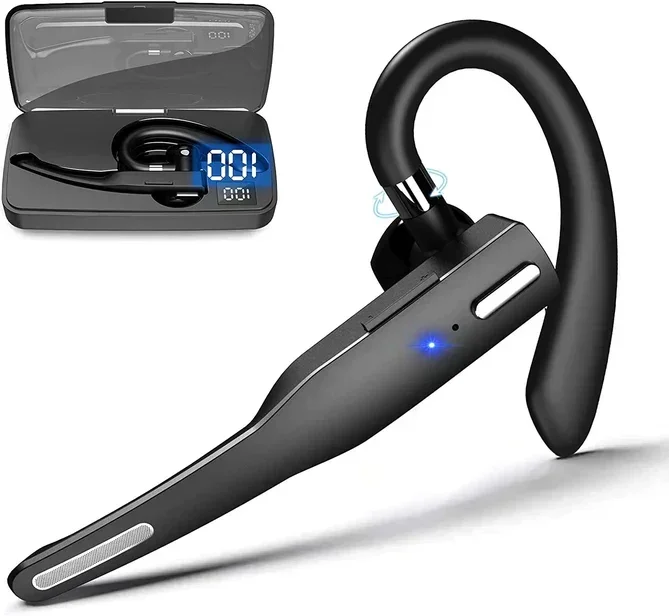 Drahtloses Bluetooth-Ohrhörer mit langer Akkulaufzeit und Geräuschunterdrückung | Brehn