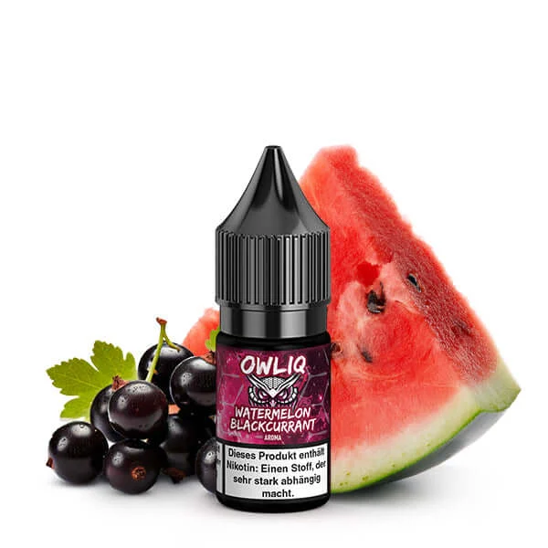 OWLIQ - Watermelon Blackcurrant - Nikotinsalz Liquid 10 ml
