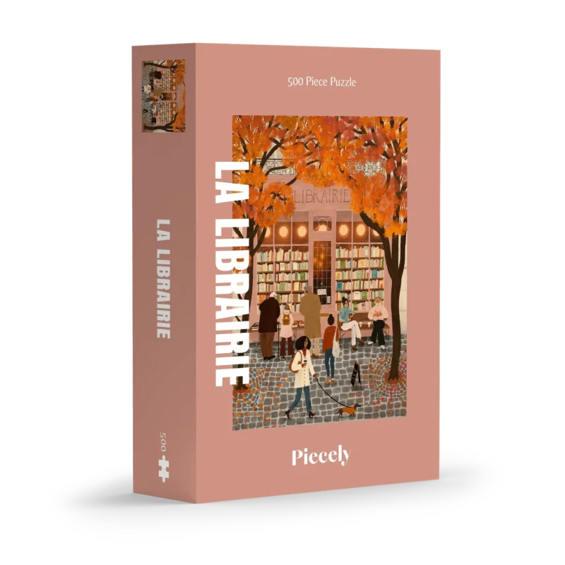 Piecely Puzzles - Puzzle (500 Teile) • The Bookstore - ROSA ECK