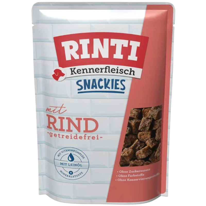Rinti Kennerfleisch Snackies Adult Rind 225 g