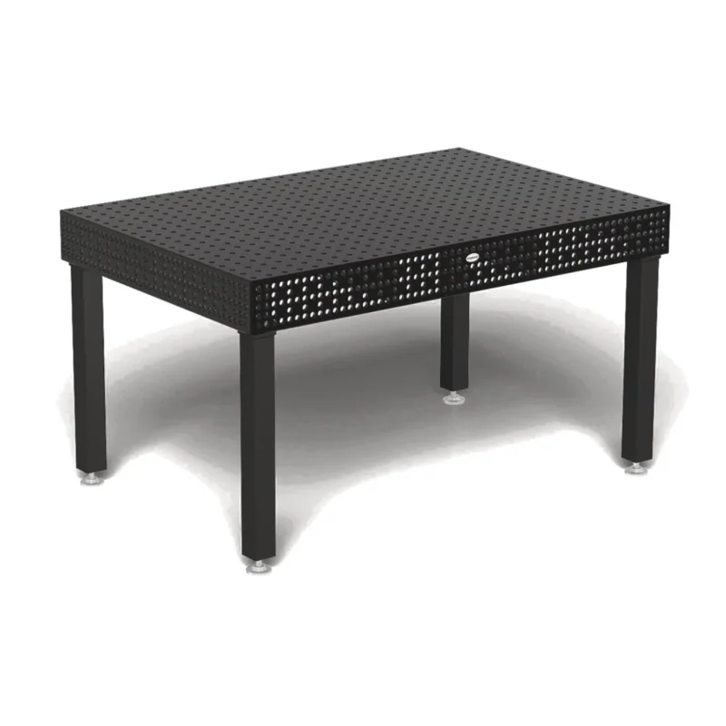 Produktansicht von Siegmund Schweißtisch 1500 x 1000 x 150 mm Professional Extreme 8.7 PLUS System 16 Plasmanitriert Höhe 700 mm mit Bodenverankerung