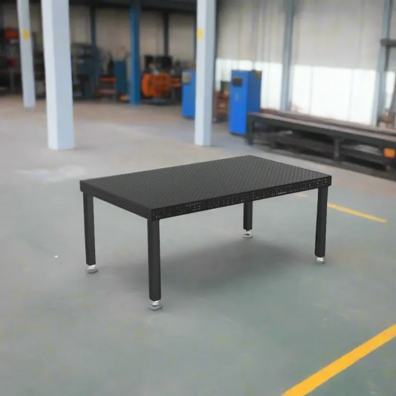 Produktansicht von Siegmund Schweißtisch 2000 x 1200 x 100 mm Professional Extreme 8.7 System 16 Plasmanitriert höhenverstellbar 550-950 mm