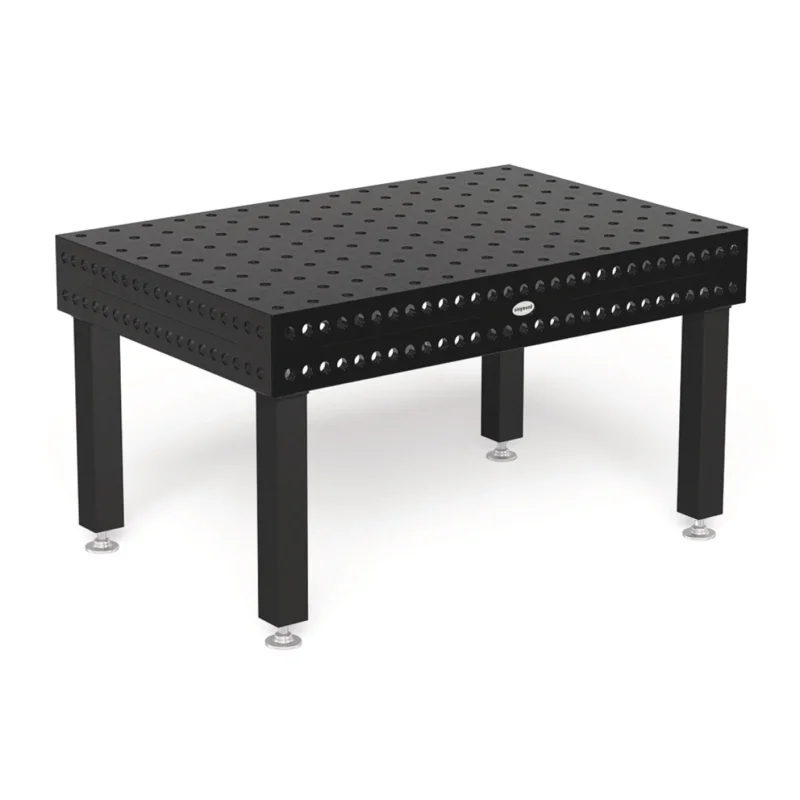 Produktansicht von Siegmund Schweißtisch 1500 x 1000 x 200 mm Professional 750 System 28 Plasmanitriert höhenverstellbar 550-900 mm