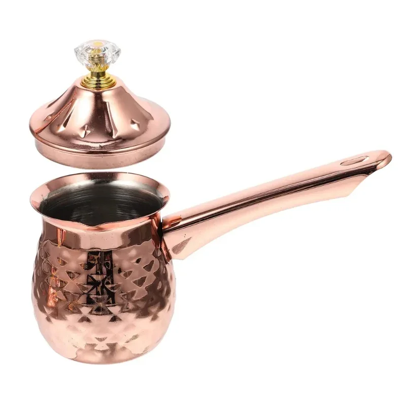 Elegante Edelstahl-Espressomaschine mit Teekessel und Dampfer