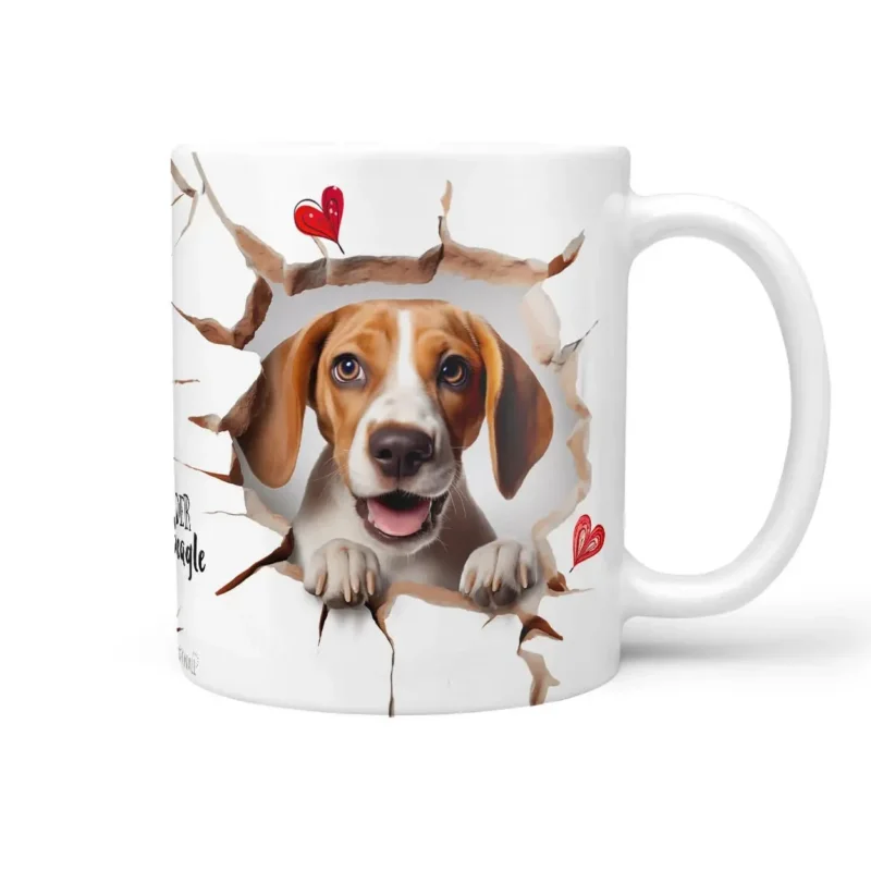 Tasse Beagle Abenteuer - Hunderassen Kollektion - Sunnywall - Individualität trifft Design