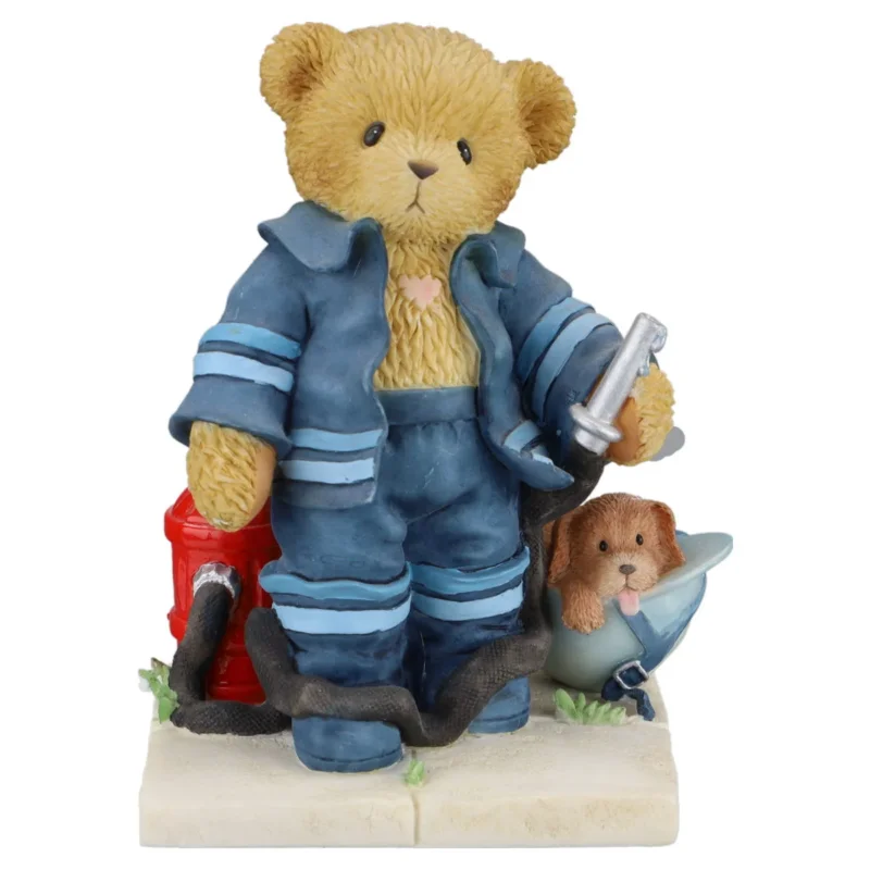 Teddy 114130 Stefan "You Always Save The Day In A Special Way" Enesco Cherished Teddies mit OVP
