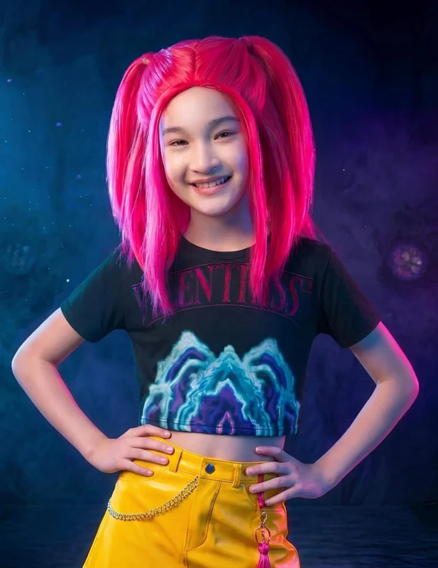 Mira Kpop Demon Hunter™ Kostüm-Set mit Perücke für Mädchen