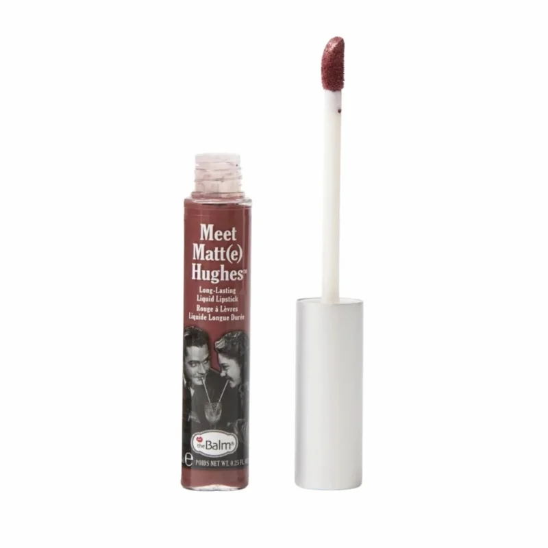 TheBalm Liquid Lipstick Meet Matte Hughes Charming