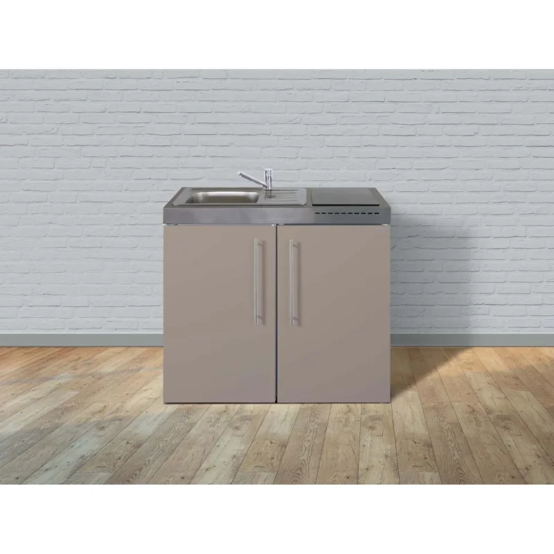 Stengel - Mini-Küche Miniküche Premiumline MPSA100KSIKFreBli Sand