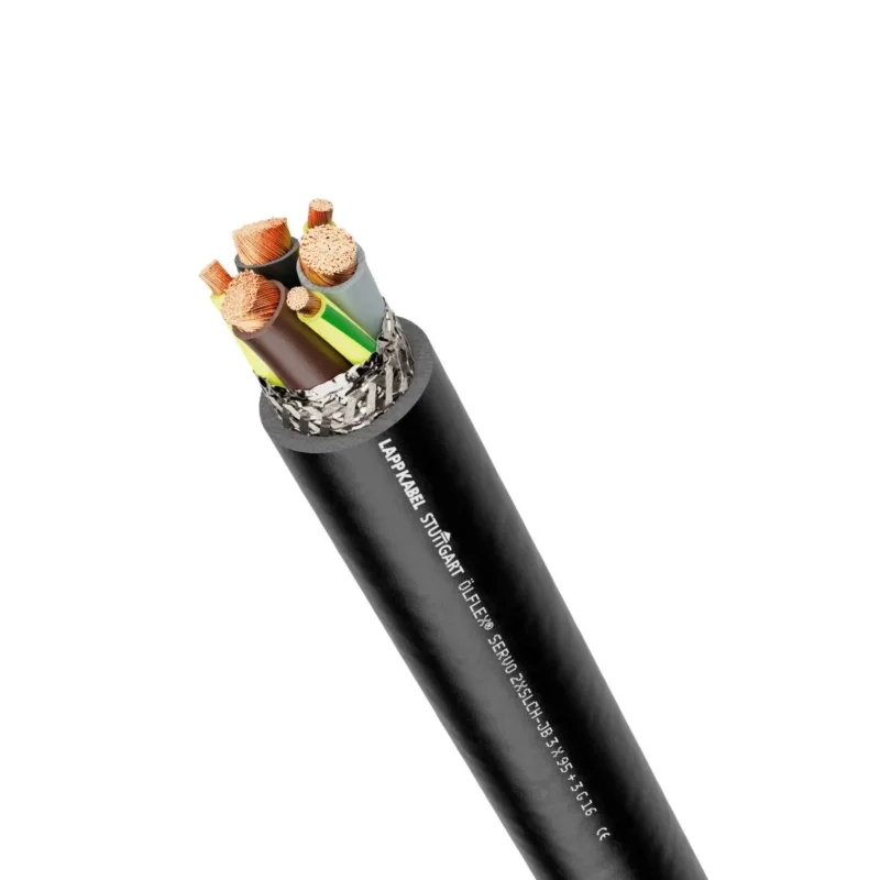 Lapp Kabel&Leitung - Energiekabel >= 1 kV, für ortsveränderlichen Einsatz ÖLFLEX SERVO 2XSLCH-JB 1133514/100 3X1,5+3G0,25 − 100 Meter