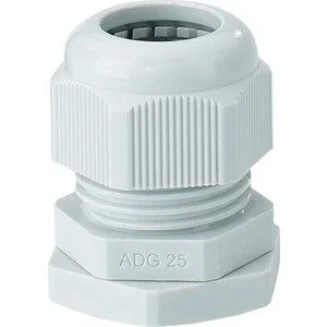 Hensel - Kabelverschraubung Anbau-Kabelstutzen ADG 25 IP 66, M 25 − 20 Stück