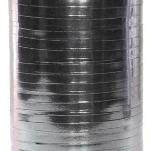 Zilveren Lint 5Mm Metallic 250m van Haza Witbaard koop je bij Partywinkel
